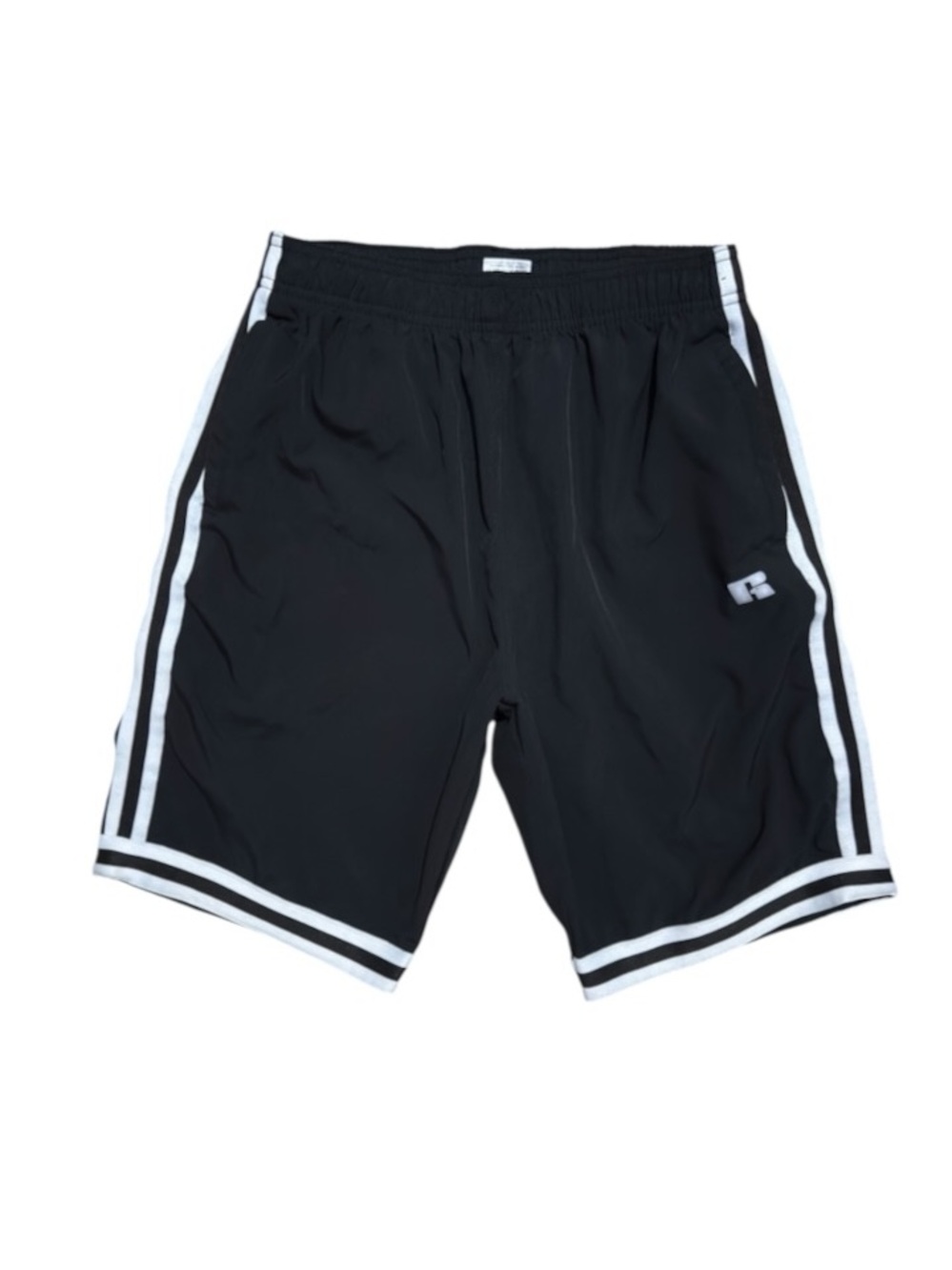 Russell Athletic Boy’s Black Athletic Basketball Shorts  EUC
